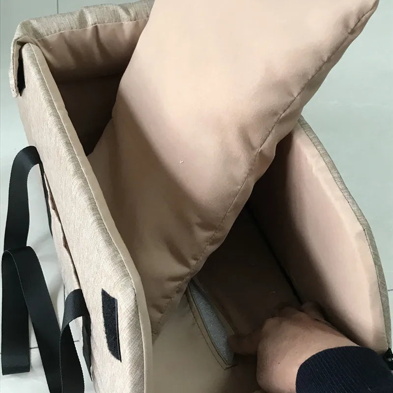 Cama Para Viagem Assento Central Pet Linda Segura Confortável