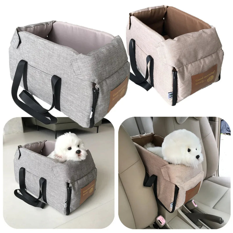 Cama Para Viagem Assento Central Pet Linda Segura Confortável